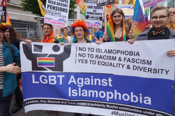 LGBT Against Islamophobia at Birmingham Pride 2015